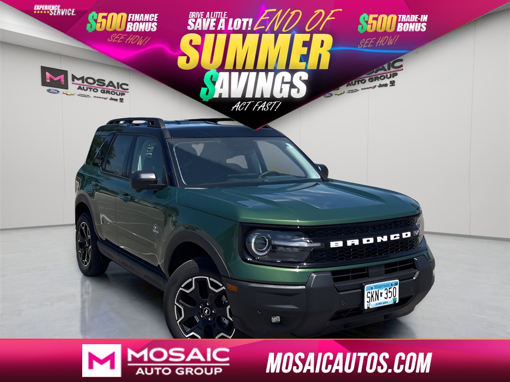 New 2025 Ford Bronco Sport Outer Banks SUVs