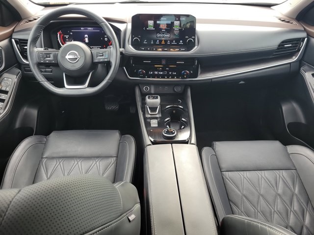 2023 Champagne Silver Metallic Nissan Rogue Platinum AWD SUV