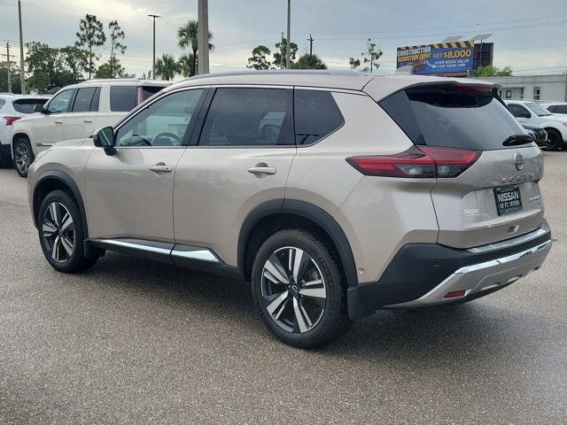 2023 Champagne Silver Metallic Nissan Rogue Platinum AWD SUV