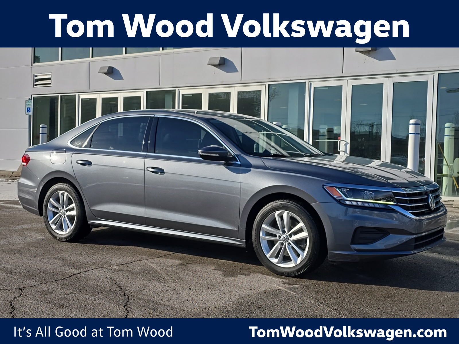 used 2020 Volkswagen Passat car, priced at $15,000
