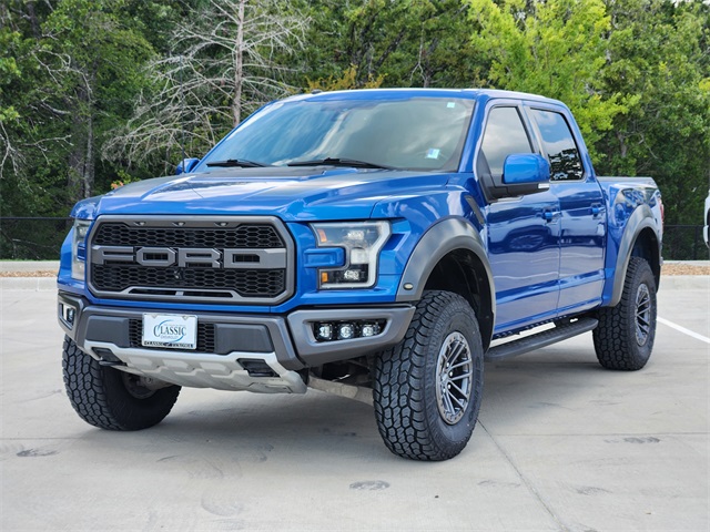 2018 Lightning Blue Ford F-150 Raptor 4X4 Truck