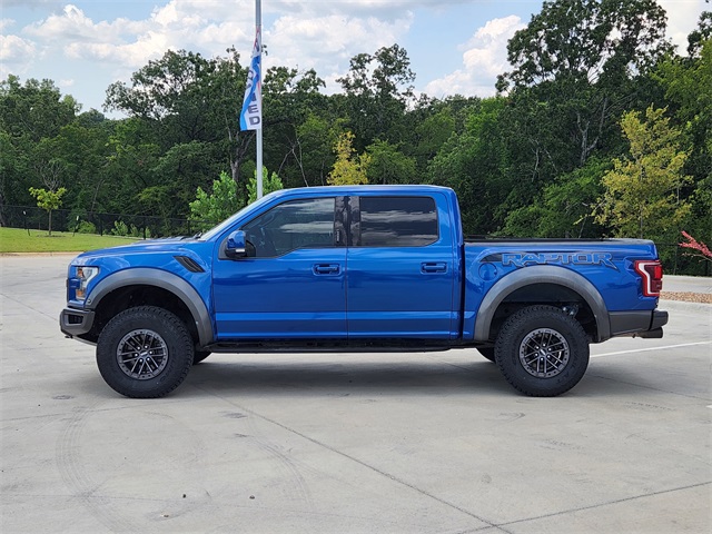2018 Lightning Blue Ford F-150 Raptor 4X4 Truck