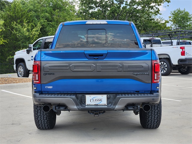 2018 Lightning Blue Ford F-150 Raptor 4X4 Truck