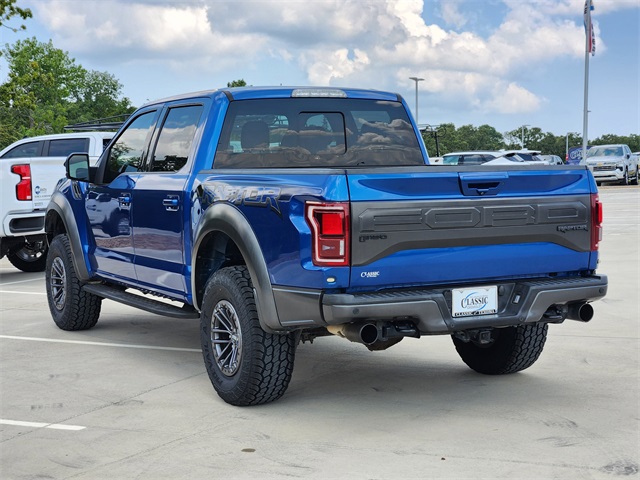 2018 Lightning Blue Ford F-150 Raptor 4X4 Truck