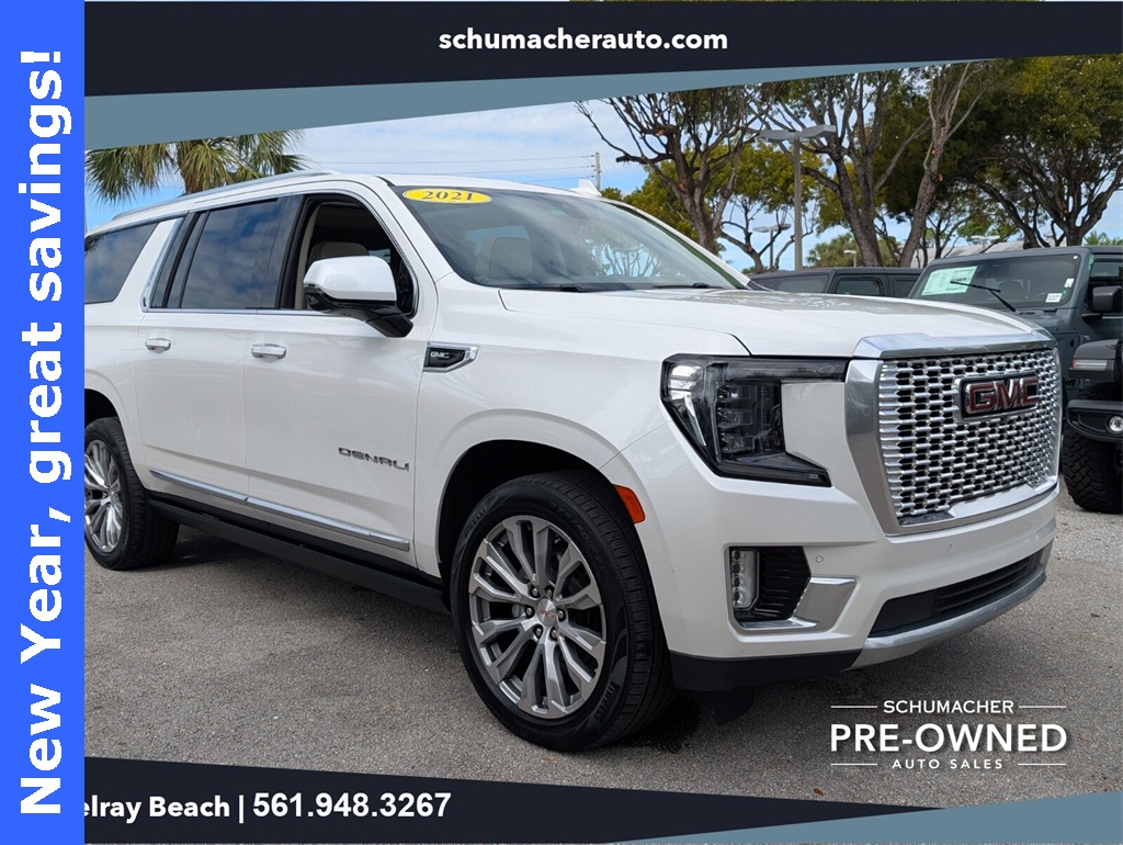 used 2021 GMC Yukon XL car, priced at $41,988