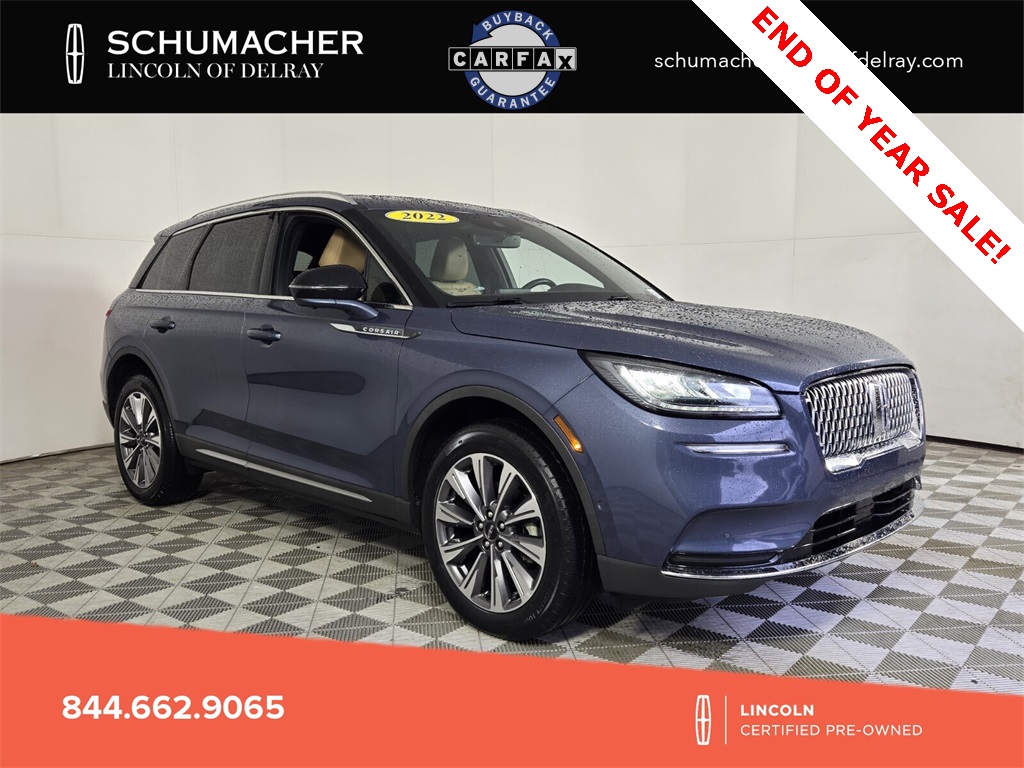 used 2022 Lincoln Corsair car, priced at $28,688