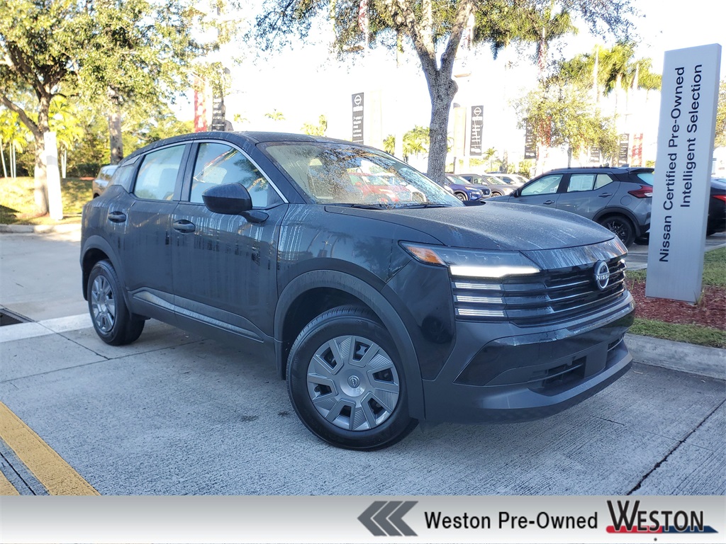 used 2025 Nissan Kicks car, priced at $18,995