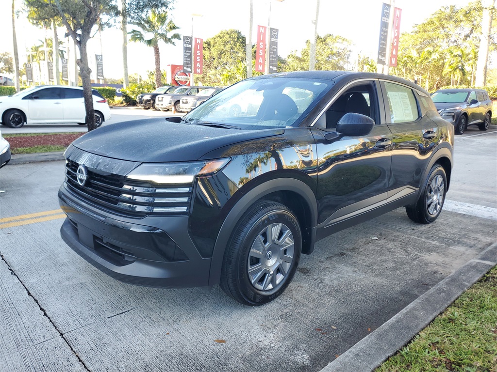 used 2025 Nissan Kicks car, priced at $18,995