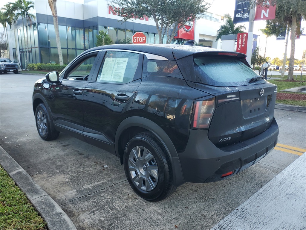 used 2025 Nissan Kicks car, priced at $18,995