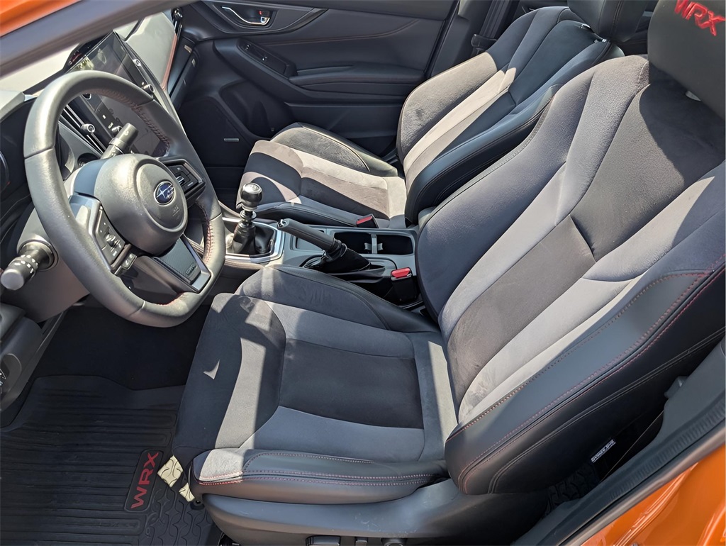 2022 Solar Orange Pearl Subaru WRX Limited AWD Sedan