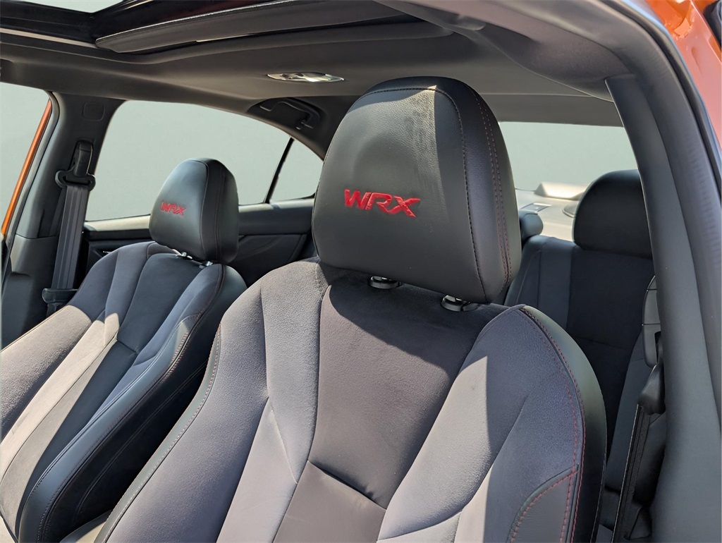 2022 Solar Orange Pearl Subaru WRX Limited AWD Sedan