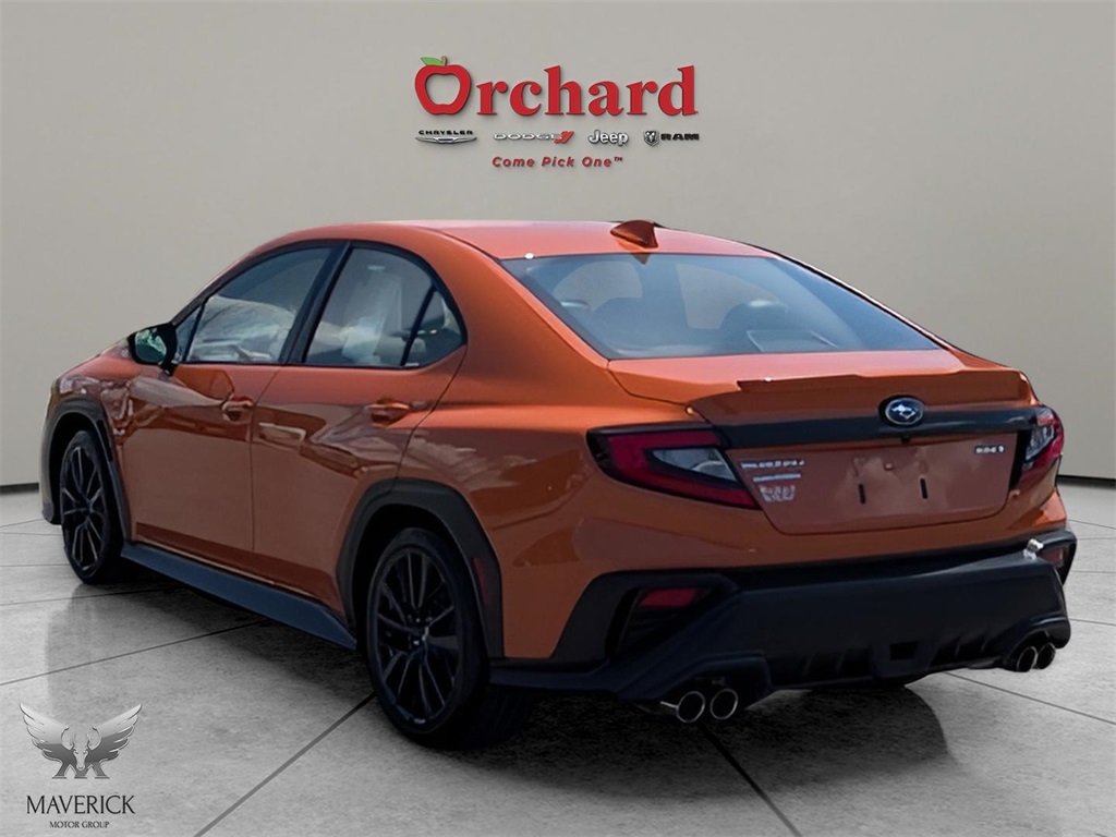 2022 Solar Orange Pearl Subaru WRX Limited AWD Sedan