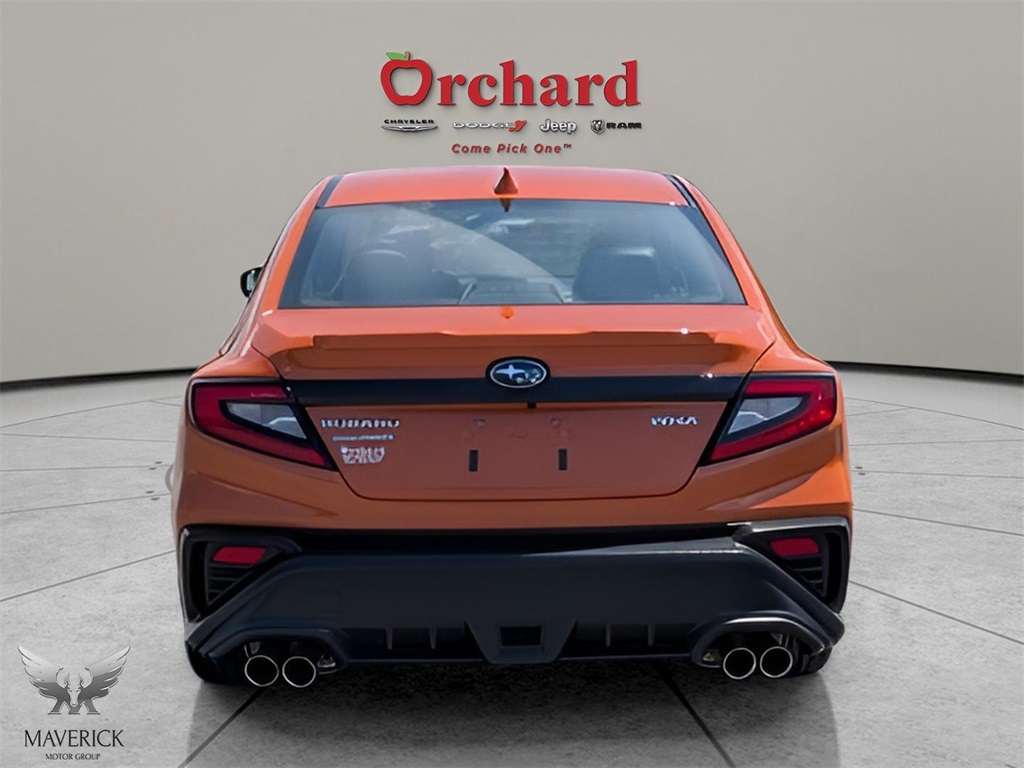 2022 Solar Orange Pearl Subaru WRX Limited AWD Sedan