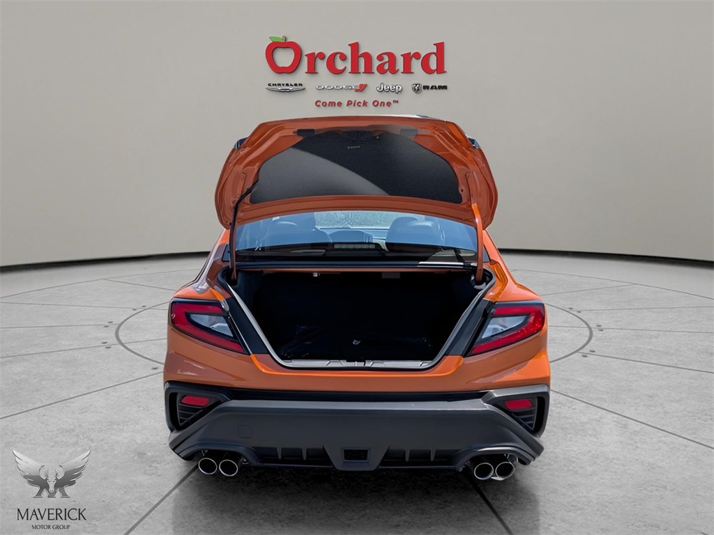 2022 Solar Orange Pearl Subaru WRX Limited AWD Sedan