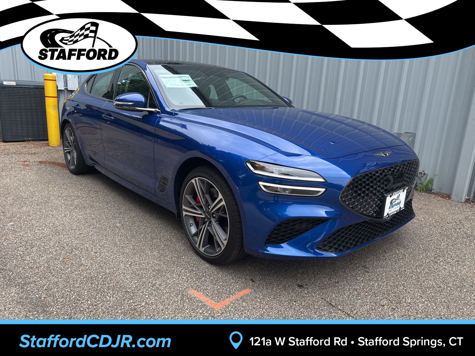2025 Kawah Blue Genesis G70 2.5T AWD Sedan