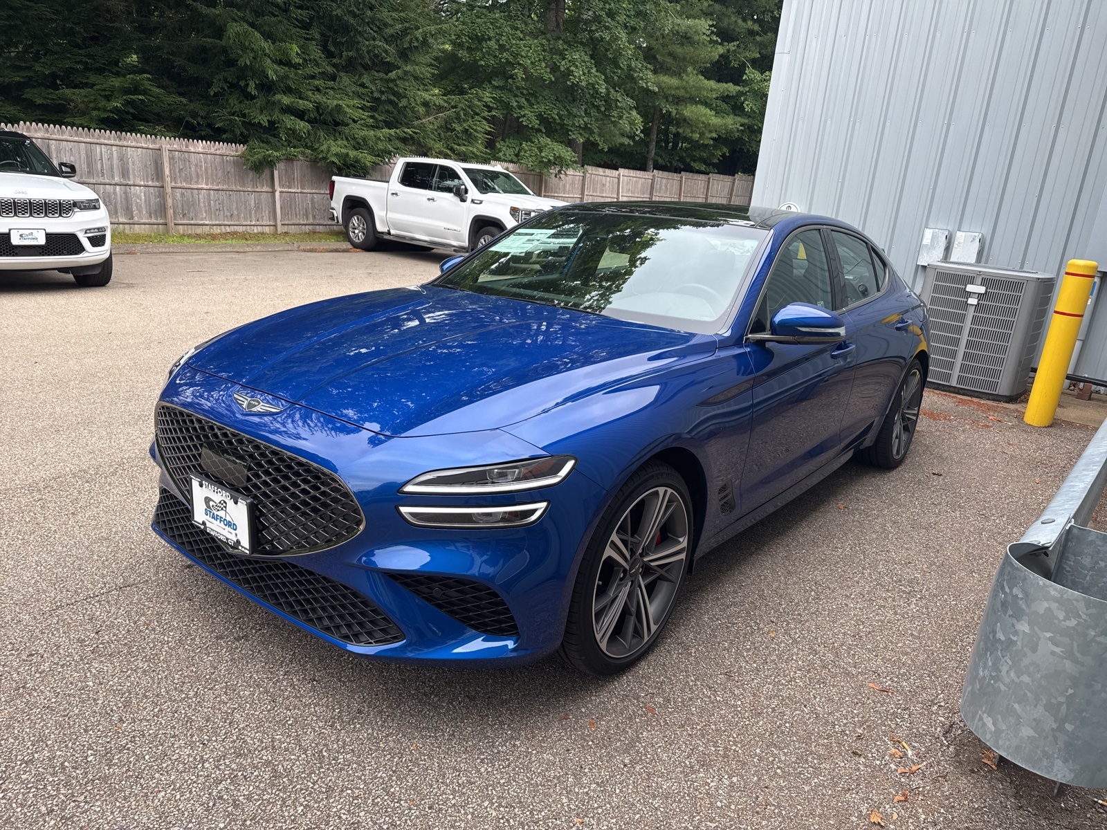 2025 Kawah Blue Genesis G70 2.5T AWD Sedan