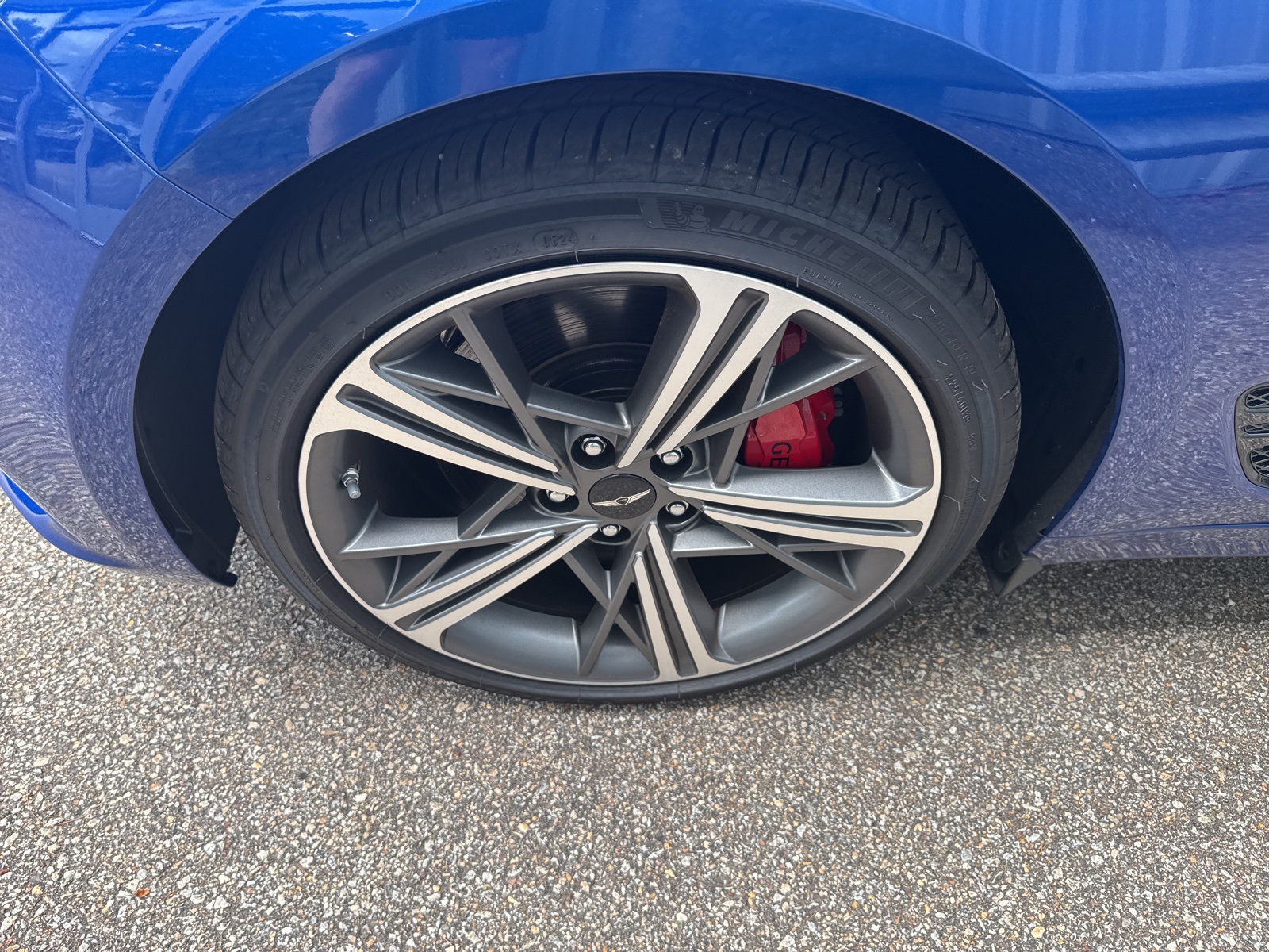 2025 Kawah Blue Genesis G70 2.5T AWD Sedan