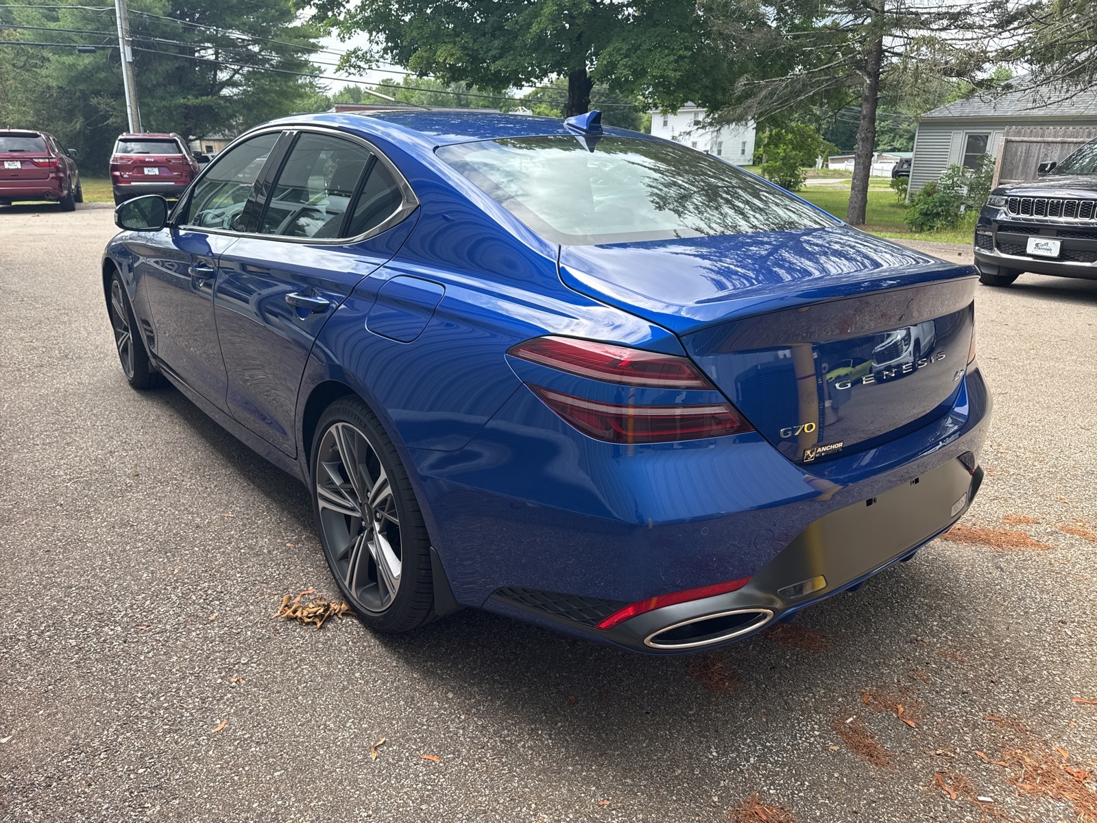 2025 Kawah Blue Genesis G70 2.5T AWD Sedan
