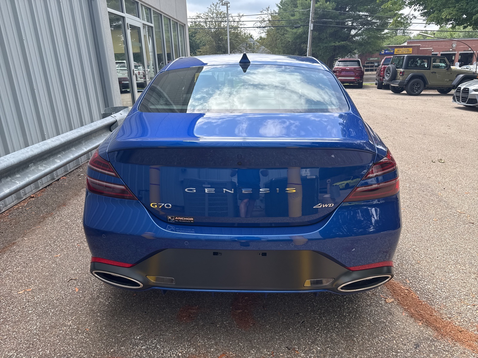 2025 Kawah Blue Genesis G70 2.5T AWD Sedan