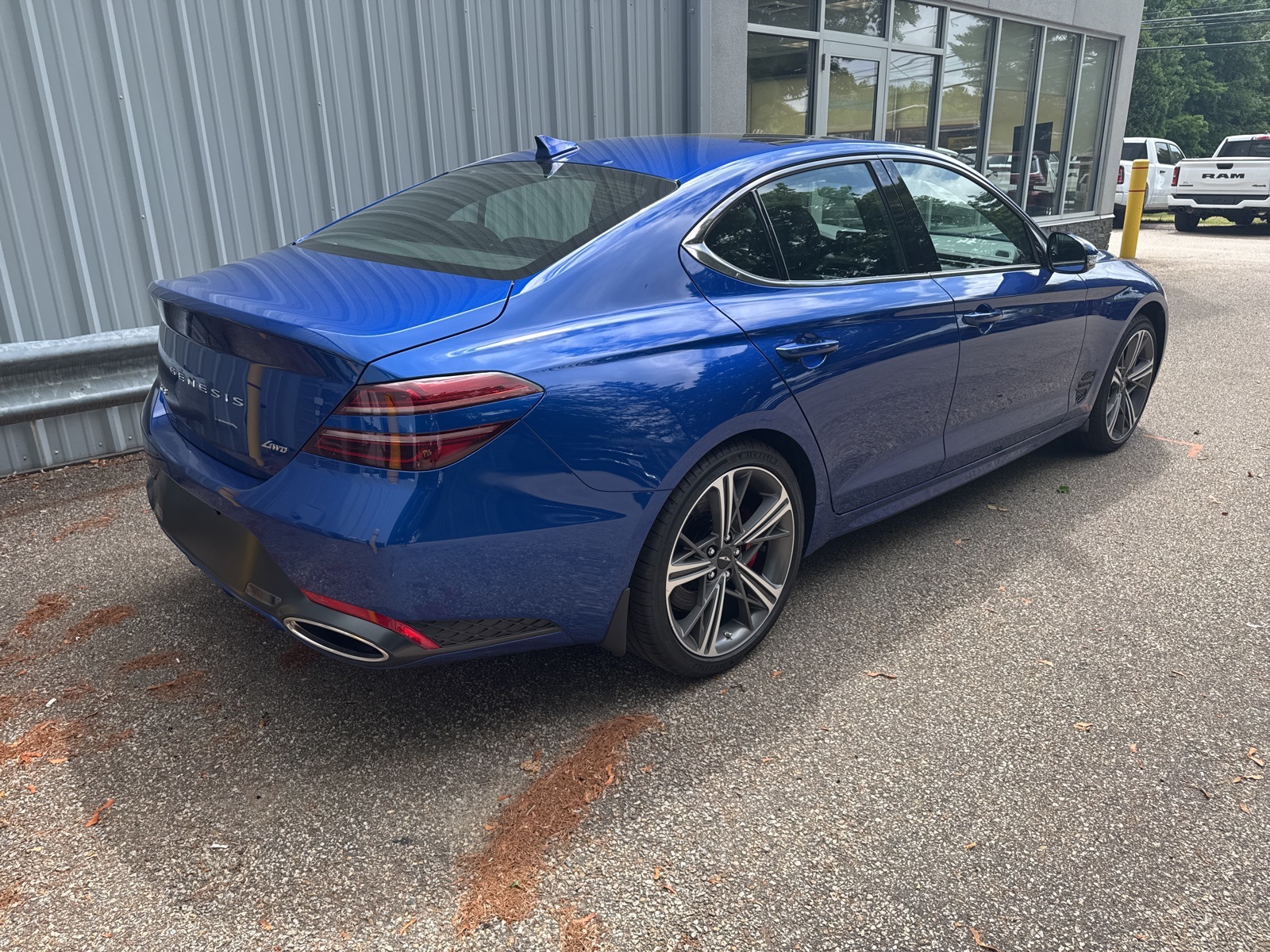 2025 Kawah Blue Genesis G70 2.5T AWD Sedan