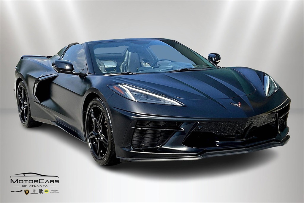 2023 Black Chevrolet Corvette Stingray 2LT RWD Convertible