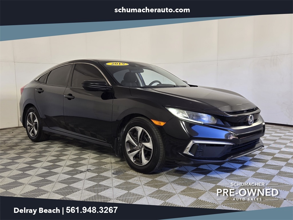 used 2019 Honda Civic car, priced at $15,498