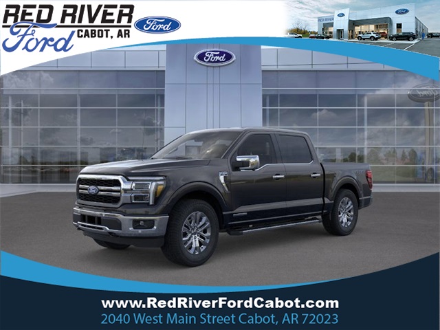 2025 Agate Black Metallic Ford F-150 Lariat Truck