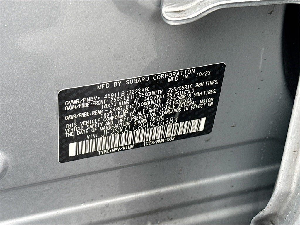 2024 Subaru Forester Limited photo 33