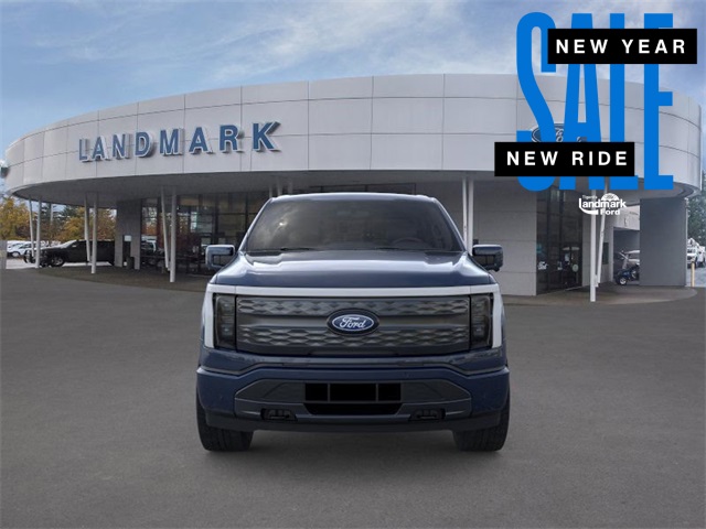 new 2025 Ford F-150 Lightning car, priced at $70,300