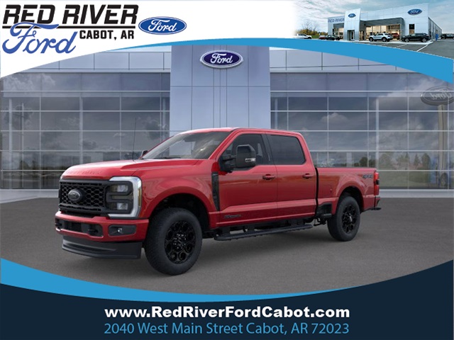 2025 Ruby Red Metallic Tinted Clearcoat Ford Super Duty F-250 SRW Truck