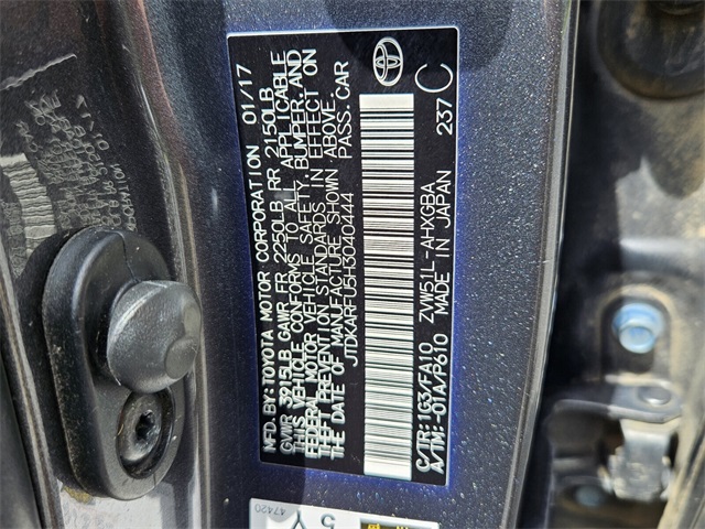 2017 Toyota Prius Four