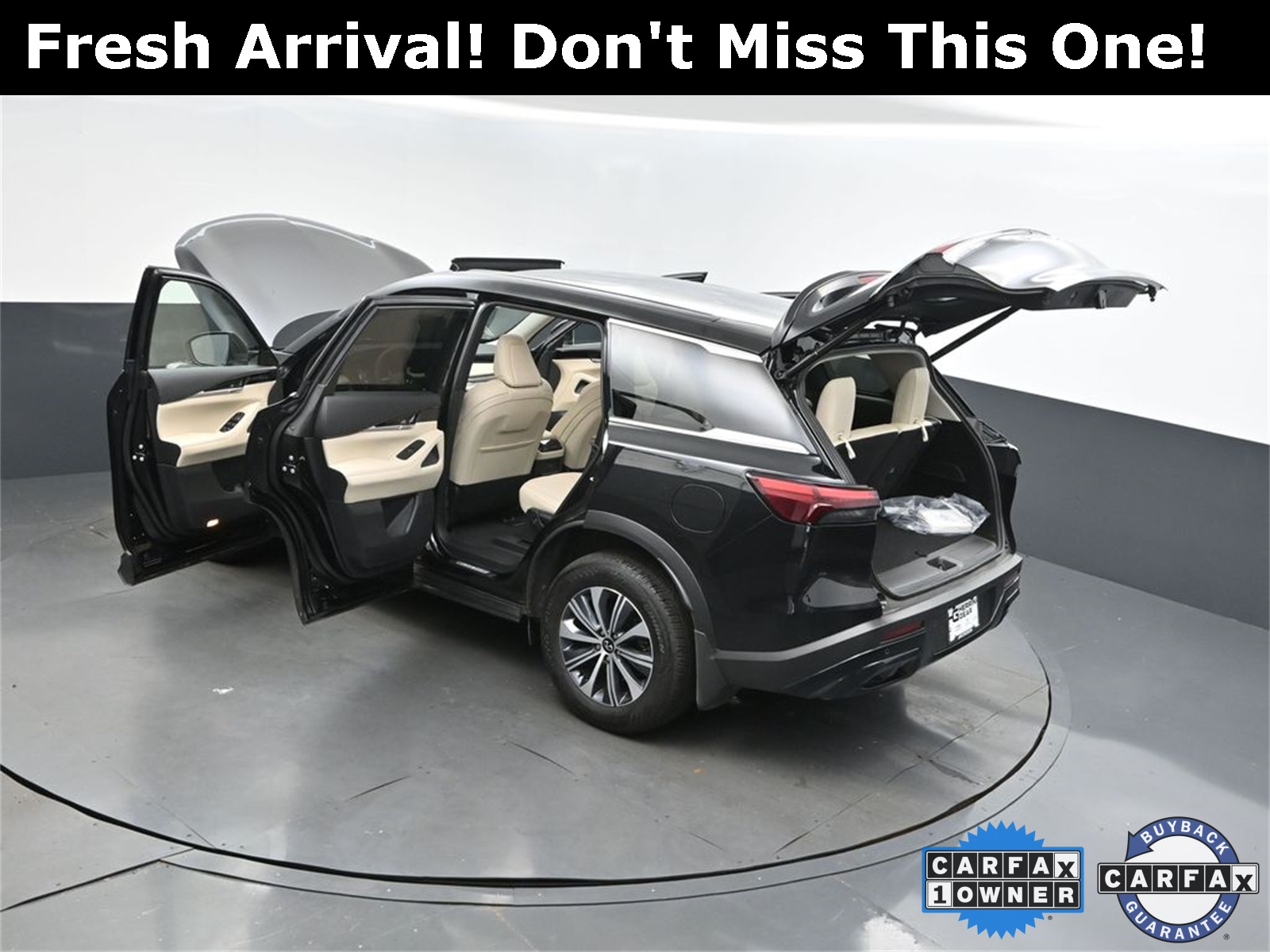 2025 Mineral Black INFINITI QX60 PURE FWD SUV