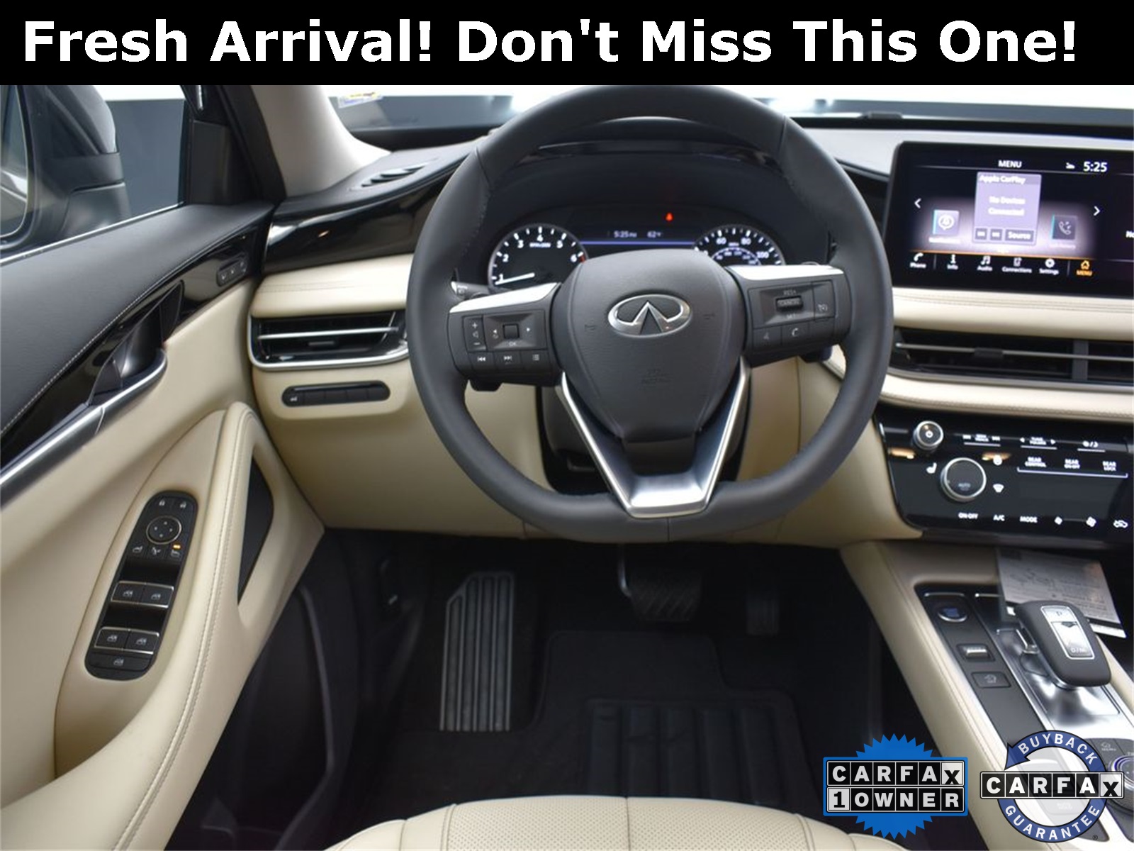 2025 Mineral Black INFINITI QX60 PURE FWD SUV