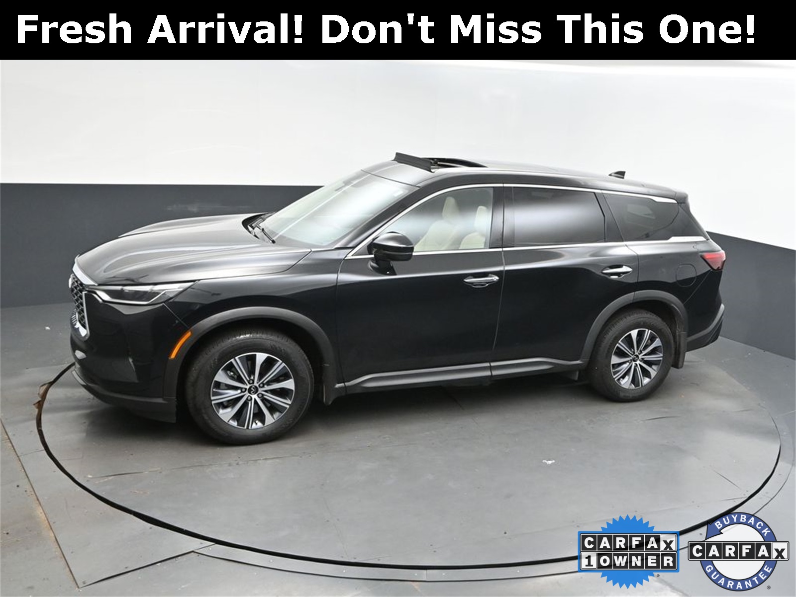 2025 Mineral Black INFINITI QX60 PURE FWD SUV