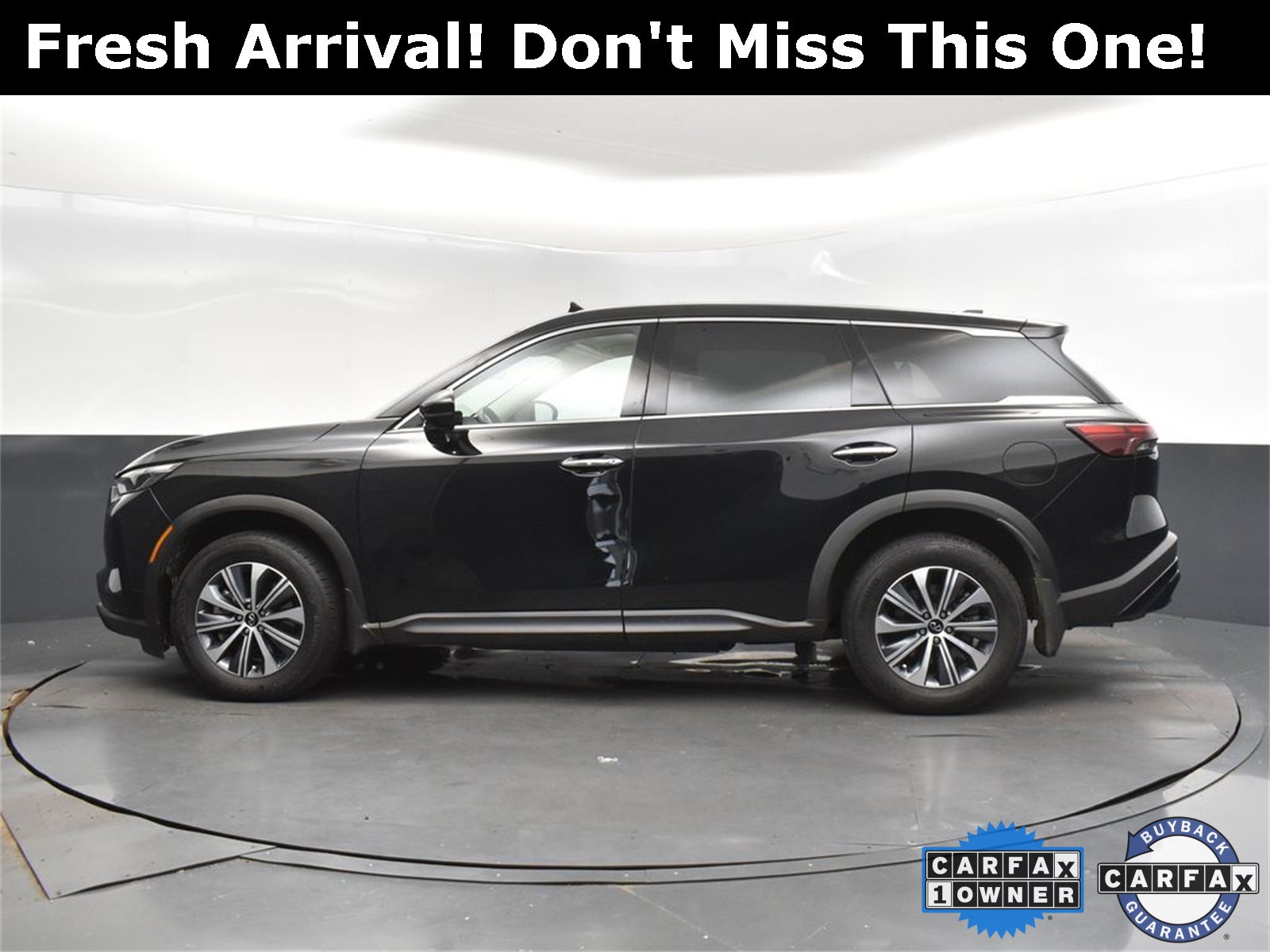 2025 Mineral Black INFINITI QX60 PURE FWD SUV