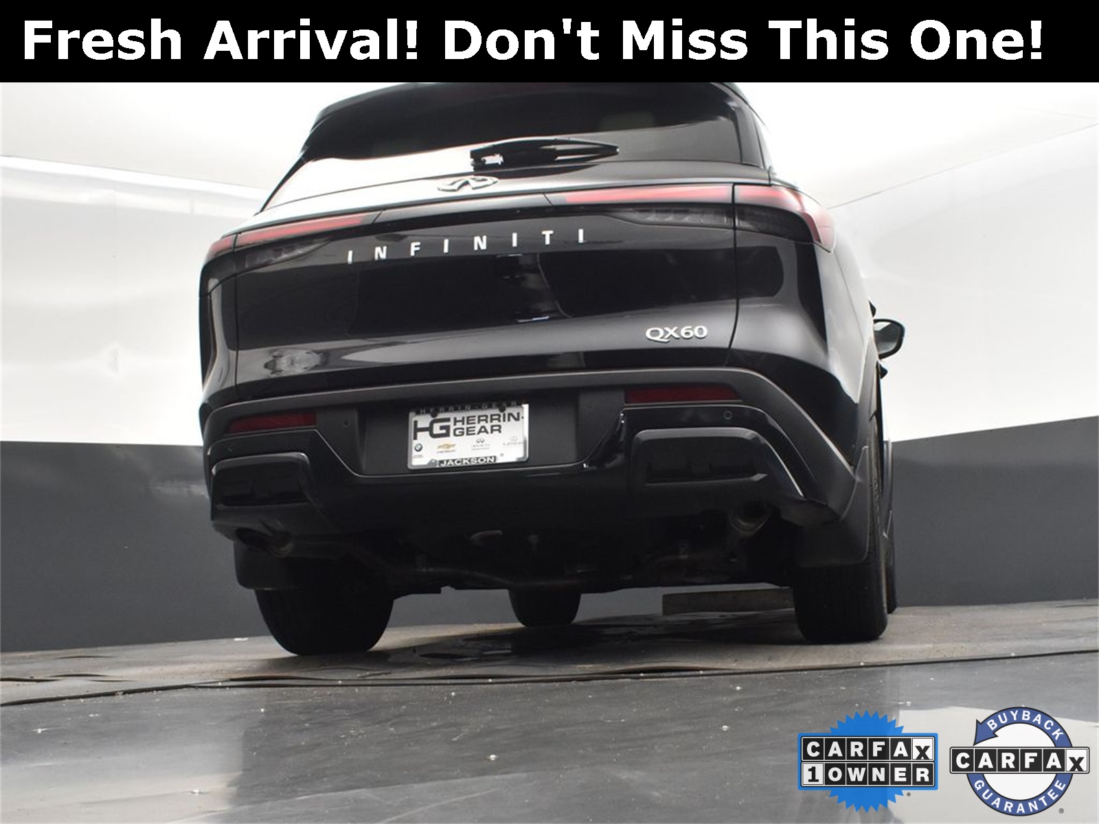 2025 Mineral Black INFINITI QX60 PURE FWD SUV