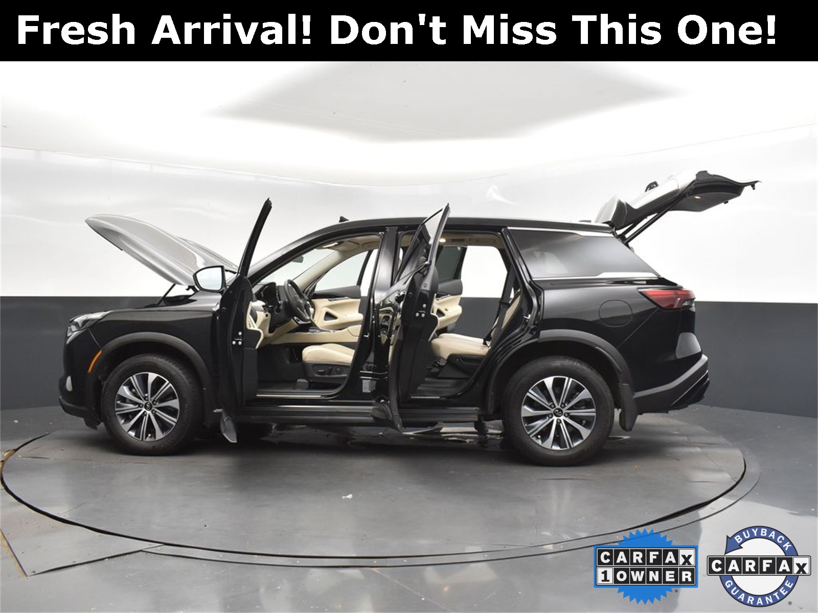 2025 Mineral Black INFINITI QX60 PURE FWD SUV