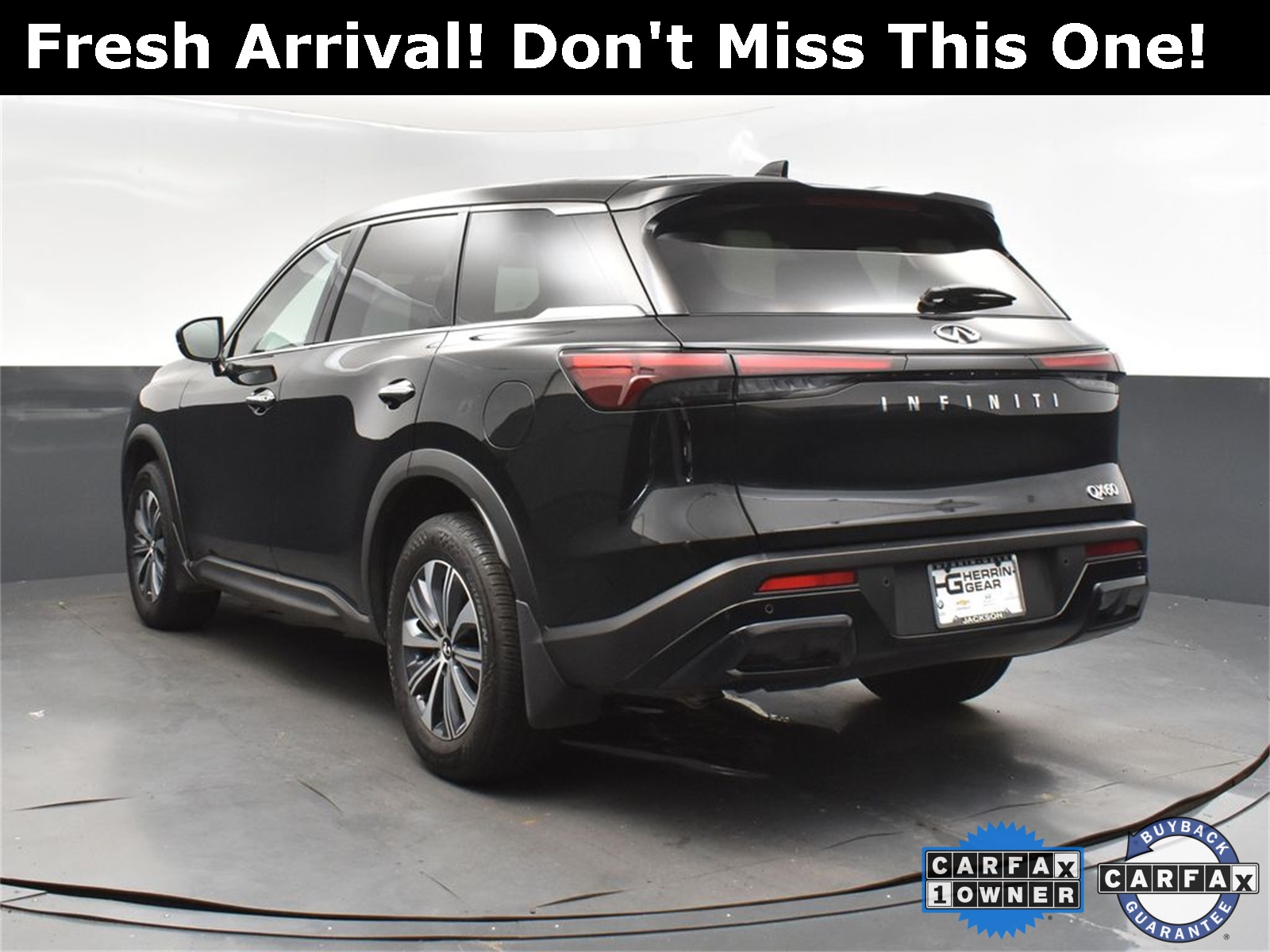 2025 Mineral Black INFINITI QX60 PURE FWD SUV