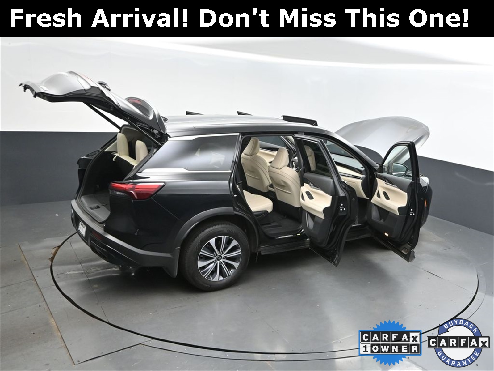 2025 Mineral Black INFINITI QX60 PURE FWD SUV