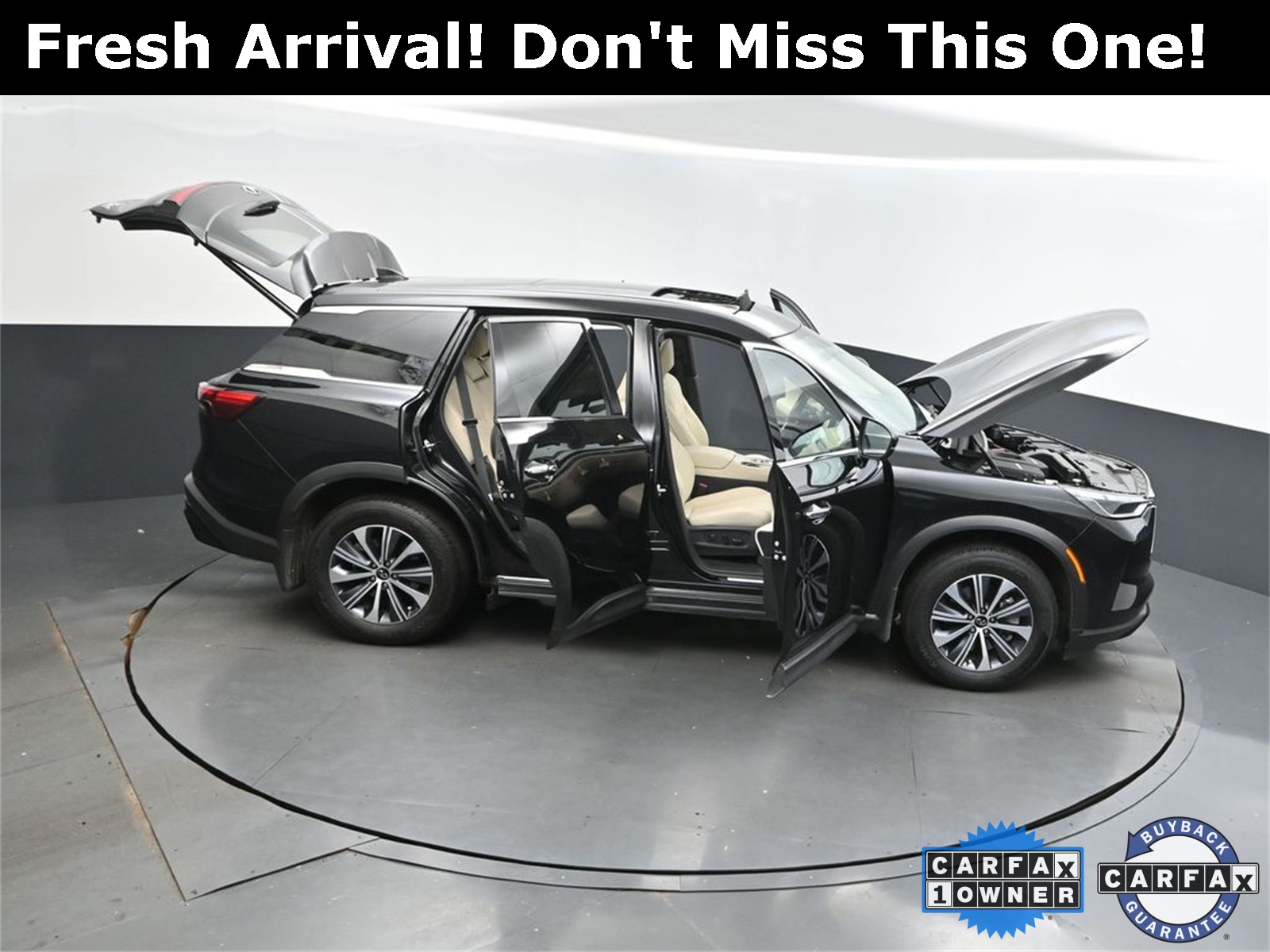 2025 Mineral Black INFINITI QX60 PURE FWD SUV
