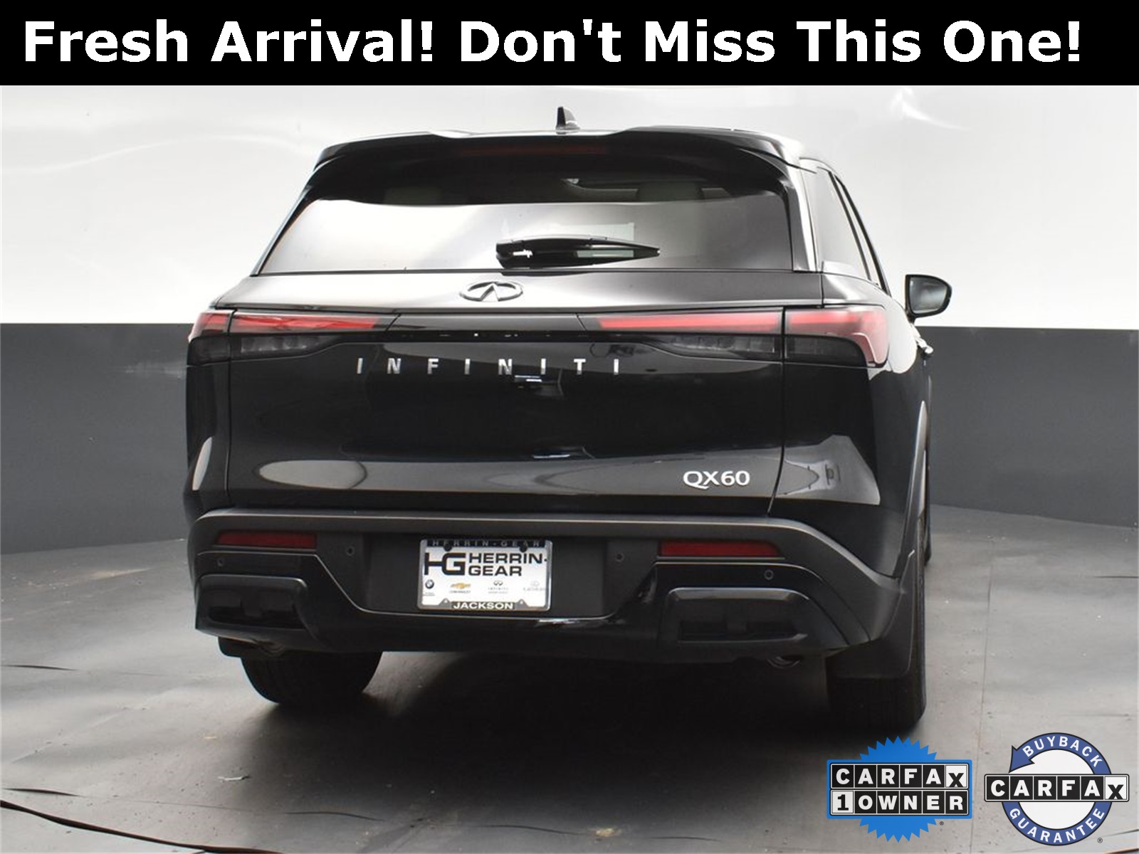 2025 Mineral Black INFINITI QX60 PURE FWD SUV