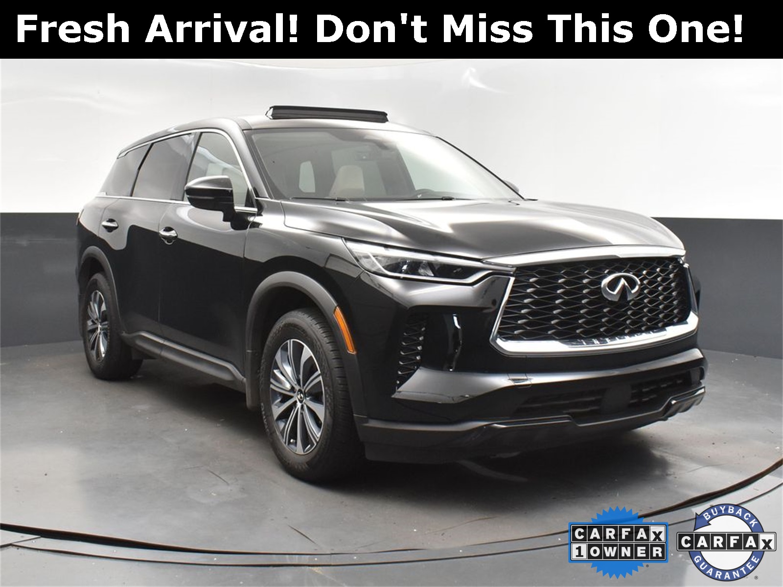 2025 Mineral Black INFINITI QX60 PURE FWD SUV