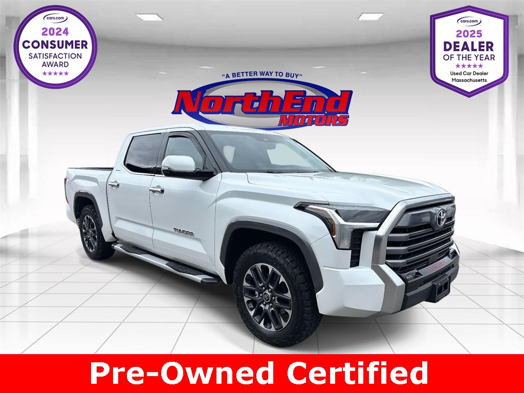 2023 Wind Chill Pearl Toyota Tundra 4WD Limited 4X4 Truck