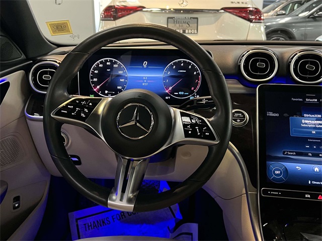 used 2022 Mercedes-Benz C-Class car, priced at $37,991