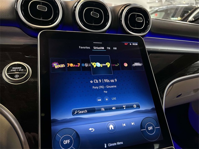 used 2022 Mercedes-Benz C-Class car, priced at $37,991