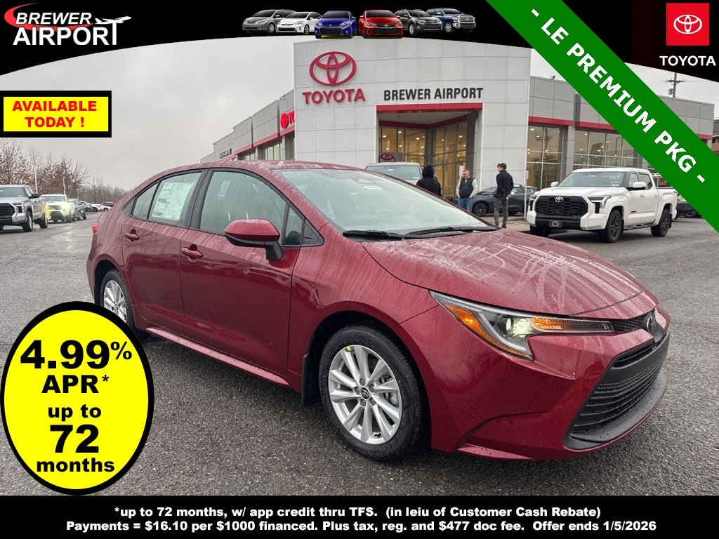 2026 Toyota Corolla LE's photo