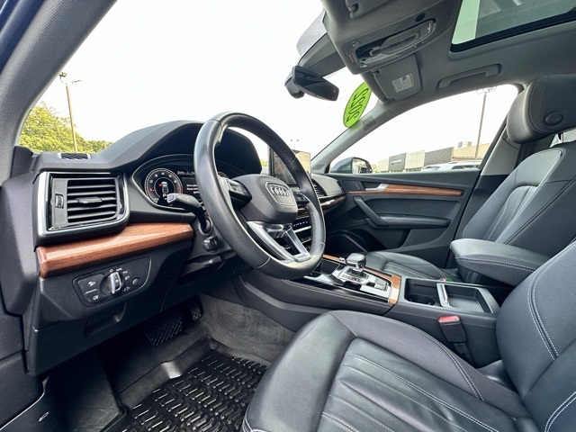 2022 Gray Audi Q5 45 S line Premium AWD SUV