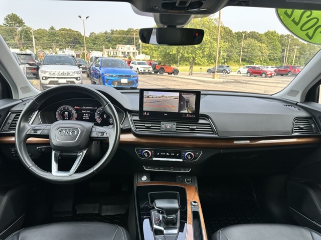 2022 Gray Audi Q5 45 S line Premium AWD SUV