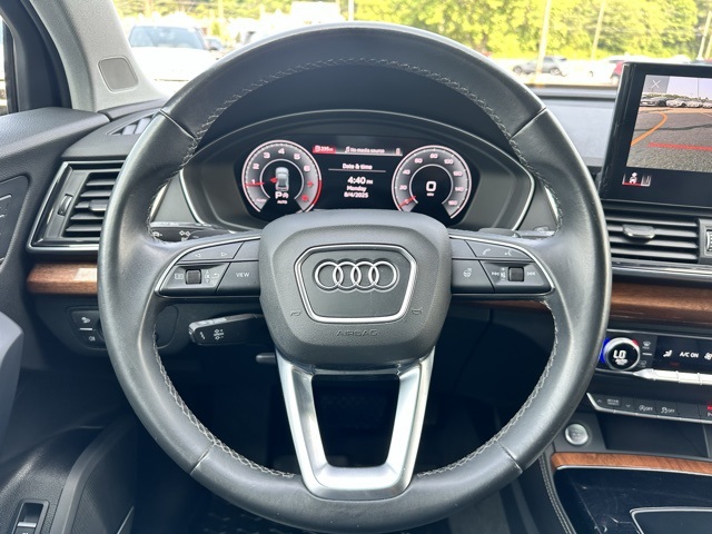 2022 Gray Audi Q5 45 S line Premium AWD SUV