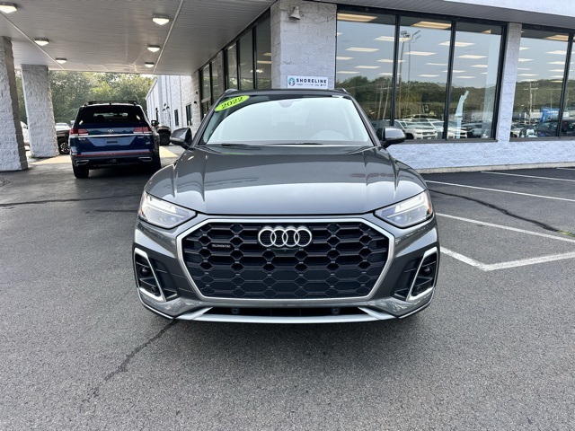 2022 Gray Audi Q5 45 S line Premium AWD SUV